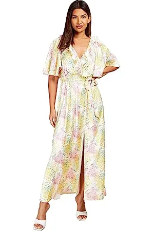 Little Mistress Damska sukienka maxi w kwiaty, , 42