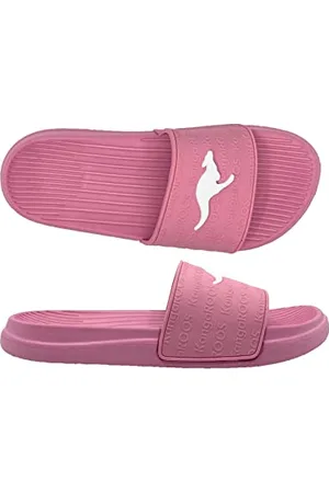 KangaROOS Sandały unisex typu Kangaslide, różowy - - 43 EU