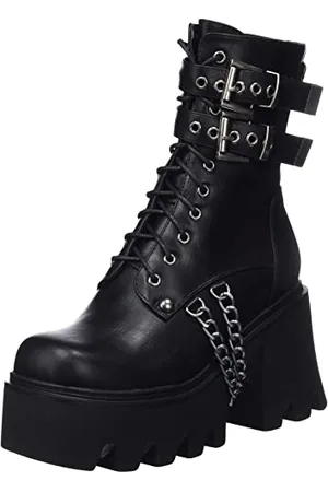Lamoda High On Love Chunky Platform Ankle Boots, EU 37, , 37 EU