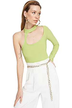 Trendyol Body damskie jednokolorowe tkane, , 40
