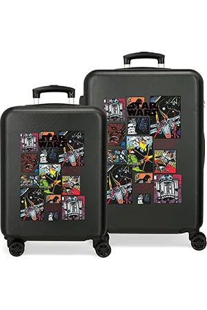 STAR WARS Galactic Team Zestaw walizek 55/65 cms Sztywne mocowanie ABS 104L 6 kg 4 koła Podwójne bagaż ręczny, , Set Maletas, Zestaw walizek