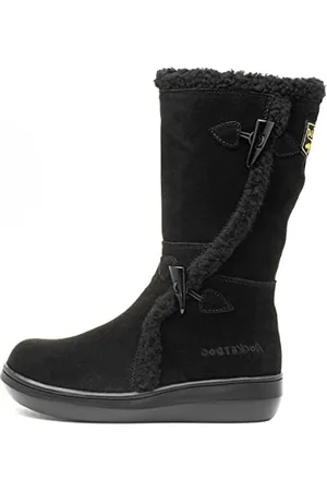 Rocket Dog Slope damskie czarne zamszowe buty na łydkę, , 37 EU