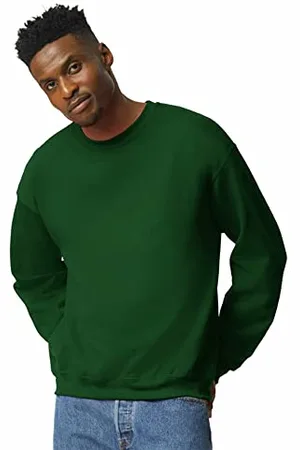 Gildan Bluza męska, Zielony leśny, XL