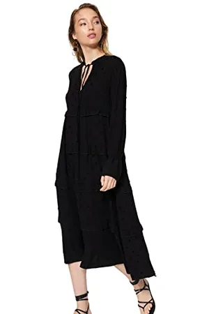 Trendyol Damska sukienka maxi Shift Regular Woven Dress, , 36