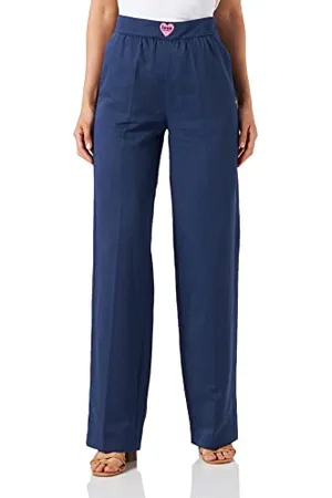 Moschino Palazzo Trousers Spodnie damskie, , 46