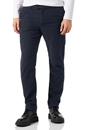 JACK & JONES Męskie chinosy Ollie Hugo Regular Fit, granatowy blezer, 32W / 32L