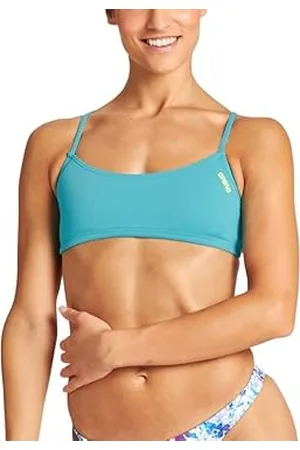 Arena Damski top bikini Rulebreaker Bandeau, sportowy kostium kąpielowy, , rozmiar L