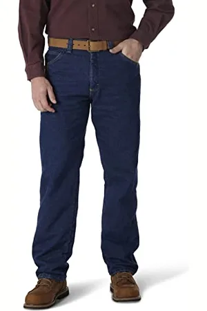 Wrangler Riggs Workwear Męski dżinsy z podszewką Relaxed Fit, , 36W x 30L