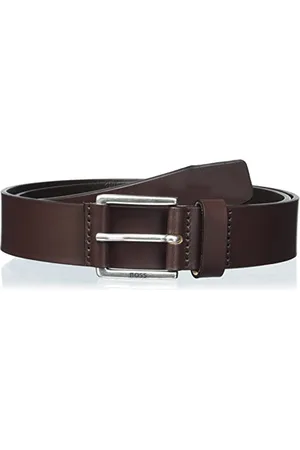HUGO BOSS Unisex - dorosły Rummi-m_sz35 Pas, Ciemny brązowy202, 115