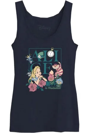 Disney "Alicja w Krainie Czarów" WODALWOTK022 Damski tank top, , rozmiar XL, , XL
