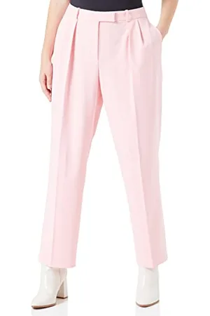 HUGO BOSS Damskie SPODNIE Hanifa, Jasny/pastelowy różowy 685, 38