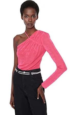 Trendyol Body damskie jednokolorowe tkane, , 40