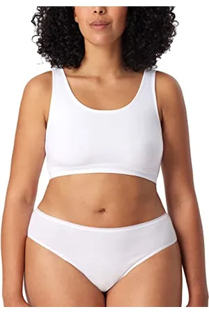Schiesser Damen 2 PACK Bustier Bio Baumwolle - 95/5 Organic