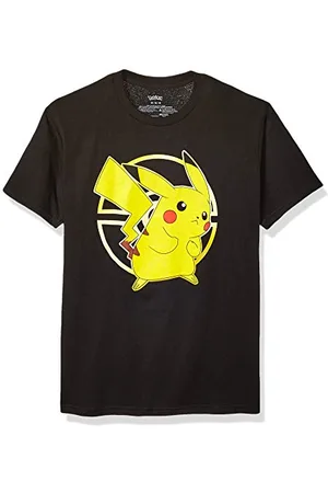 Pokemon Pikachu Poké Ball Icon Trainer T-shirt, , L