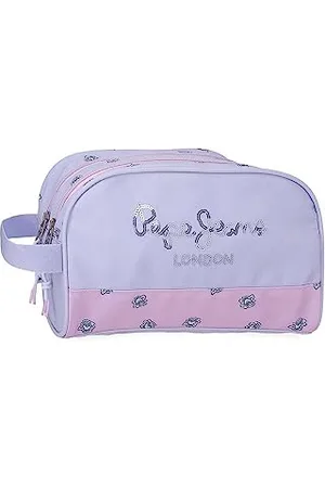 Pepe Jeans Becca Neceser Dwie przegródki Adaptacyjny 26x16x12 cms Poliester, , Talla única, regulowana kosmetyczka dwukomorowa