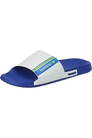 Havaianas Unisex slide sandaal, marineblauw, 3/4 VK