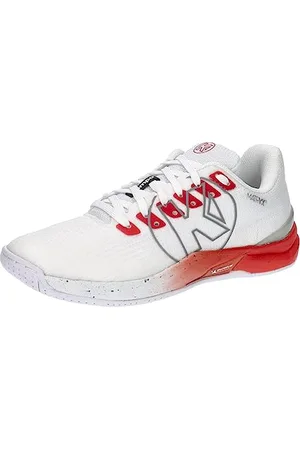 Kempa Attack Pro 2.0 damskie buty do piłki ręcznej, buty sportowe, buty sportowe, białe/czerwone, rozmiar 37 EU, , 37 eu