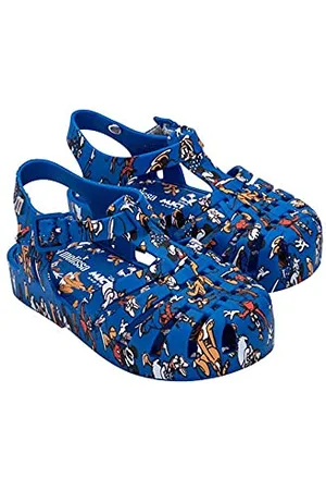 Melissa Mini Possession Print + Mickey and Friends BB, Sandały Płaskie Dziewczyny, , 21 EU