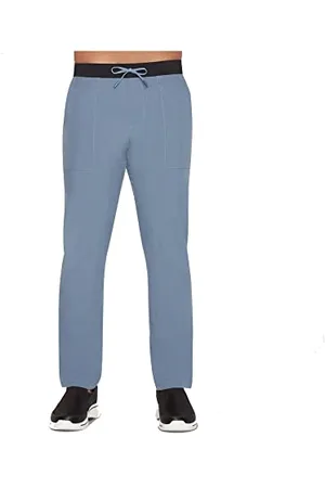 Skechers Męskie spodnie Gowalk Motion SKECHWEAVE, niebieskie, rozmiar XXL, , XXL