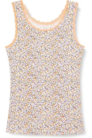NAME IT Dziewczęca NKFJASSER SL Slim Top koszulka z długim rękawem, różowy tan, 50, , 134/140 cm