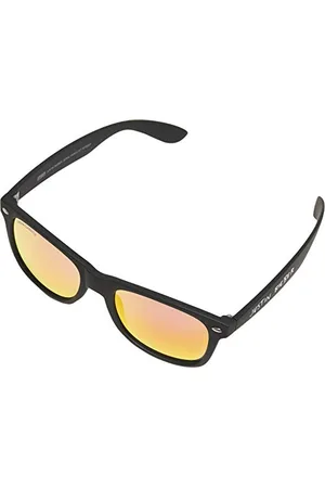 Mister Tee Justin Bieber okulary przeciwsłoneczne, Czarny/Czerwony, rozmiar uniwersalny