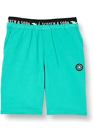 Scotch&Soda Szorty z elastyczną taśmą Waistband w organicznej bawełnie swobodnej chłopięcej, , 4