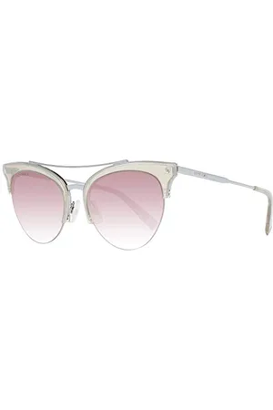 Dsquared2 DSquared DQ0252 5620F okulary przeciwsłoneczne Dq0252 20F 56 Cateye okulary przeciwsłoneczne 53, srebrne, , 56