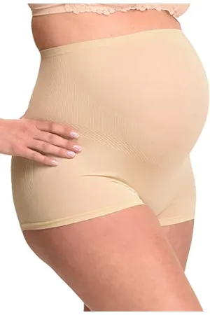 Mamsy Bezszwowe bokserki ciążowe z efektem modelującym, , XL/XXL