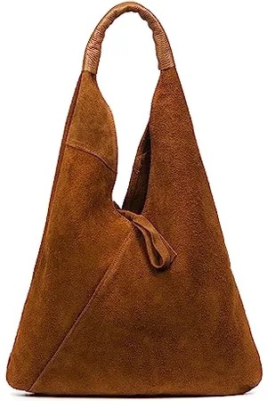 Firenze Artegiani . Agnana Torebka Shopper Kobieta. Prawdziwa Zamsz i Dollaro. 36x10x30 cm Kolor: , , Użytkowy