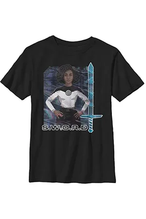Marvel Chłopięca Digital Wanda T-Shirt, , L