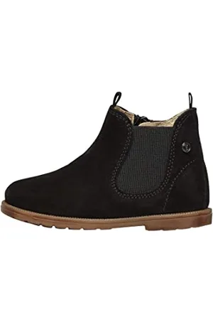 Falcotto Zimowe buty ze skóry welurowej, czarny, 20 EU