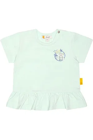 Steiff Dziewczęca koszulka z krótkim rękawem, , regularna, , 56 cm