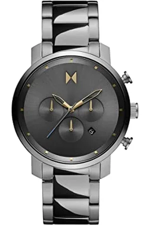 MVMT Chronograf zegarek kwarcowy dla mężczyzn kolekcja chrono z bransoletką ceramiczną, skórzaną lub ze stali nierdzewnej, , Bransoletka
