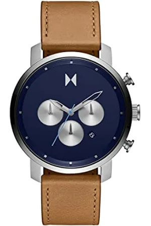 MVMT Chronograf zegarek kwarcowy dla mężczyzn kolekcja chrono z bransoletką ceramiczną, skórzaną lub ze stali nierdzewnej, , minimalistyczny
