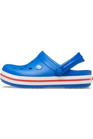 Crocs Crocband Clog T chodaki unisex dla dzieci i młodzieży, Niebieska śruba, 23/24 EU