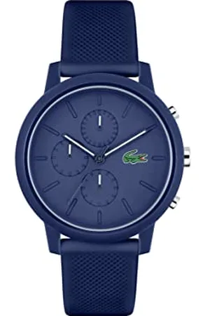 Lacoste Męski analogowy zegarek kwarcowy z silikonowym paskiem 2011244