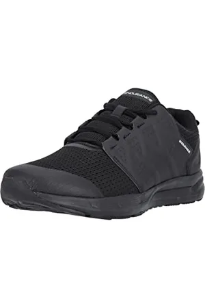 Endurance Męskie buty sportowe KARANG M LITE z oddychającym materiałem siateczkowym 1001S Black Solid, czarny, 44 EU