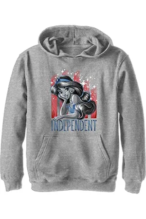 Disney Dzieci Księżniczki Niezależna kurtka młodzieżowa bluza z kapturem, sportowa wrzosowiska, duża, sportowa, , L