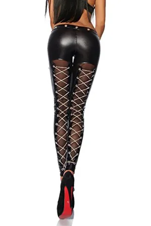 Saresia Atixo Wetlook Legginsy czarne, , XXL