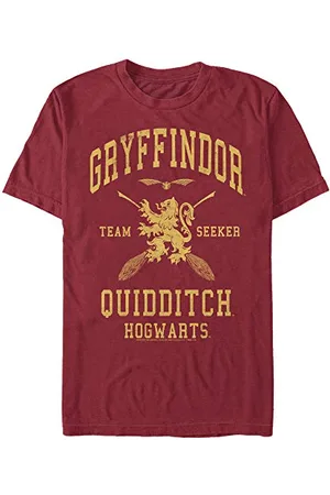 Harry Potter Warner Bros. Męska koszulka Gryffindor Quidditch Seeker