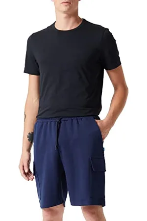 GIANNI LUPO GLW2177F Bermudy bluza, granatowy, M Man, morski