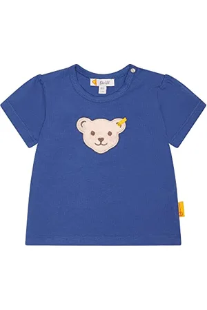 Steiff T-Shirt Kurzarm Koszulka, True Navy, Regularny dla niemowląt, , Regular