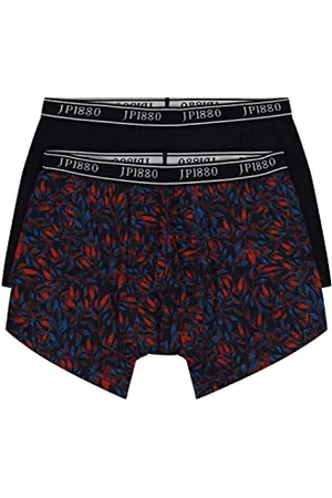 JP 1880 Męskie duże rozmiary, ponadgabarytowe, L-8XL Mid-Pants FLEXNAMIC®, Öko-Tex, 2 sztuki, majtki 818421, , L duże rozmiary
