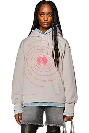 Diesel F-maxinne-Hood Bluza Okrągły Dekolt Damski, , L