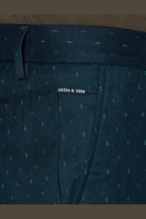 Scotch&Soda Męskie spodnie chinosy w nogawkach z barwionym przędzą, , 32W / 32L