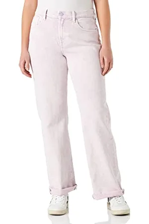 7 for all Mankind Kolorowe spodenki damskie Tess, , 58