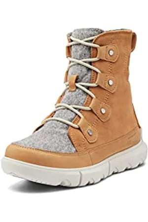 sorel Explorer II Joan Damskie botki zimowe, brązowy (Tawny Buff, Moonstone), 36 EU