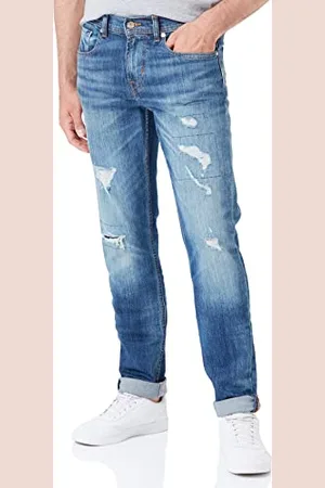 7 for all Mankind Slimmy Tapered Mastery Jeans, , Regularny Mężczyźni, , rozmiar uniwersalny