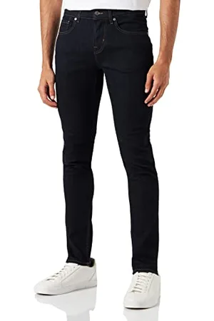 7 for all Mankind Slimmy Tapered Stretch tek Weaver Jeans, Dark Blue, Regularne mężczyźni, , rozmiar uniwersalny