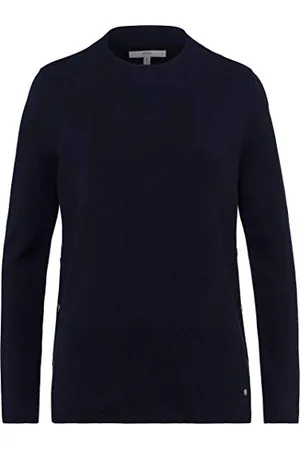 Brax Sweter damski w stylu Lee Mit Seitlichen Druckknöpfen, , 38